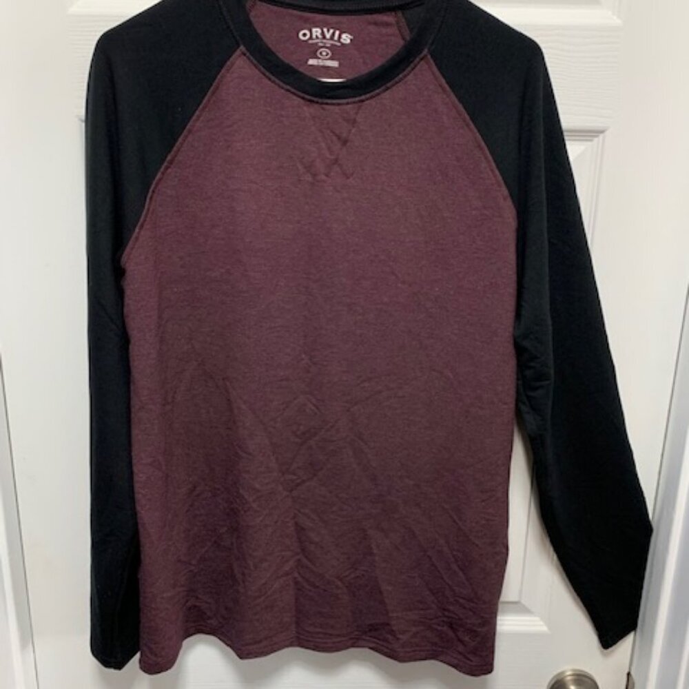 ORVIS MENS LONG SLEEVE  CLASSIC COLLECTION SWEAT TOP